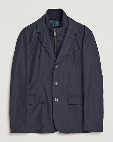 Men | Formal jackets | Herno | Nylon Zip Blazer Navy