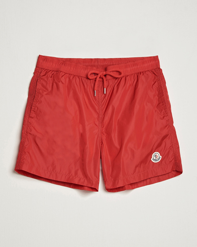 Men | Swimwear | Moncler | Nylon Swim Trunks Red
