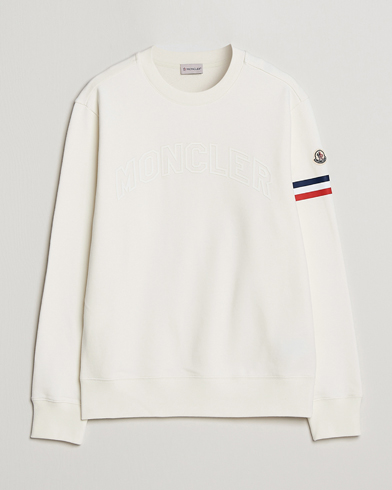 Men |  | Moncler | Armband Logo Sweatshirt White