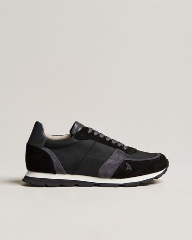 Men |  | Zespà | ZSP6 Pique Seaqual Running Sneaker Black/Grey