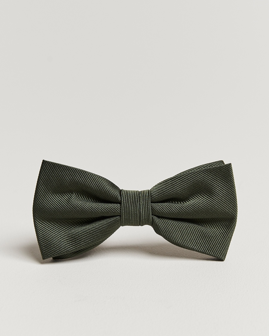 Amanda Christensen Pre Tie Silk Olive – Green