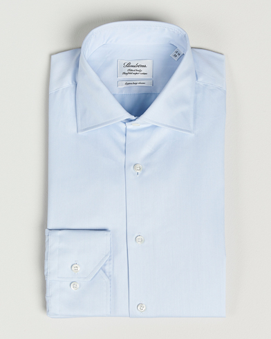 Men |  | Stenströms | Fitted Body X-Long Sleeve Shirt Light Blue