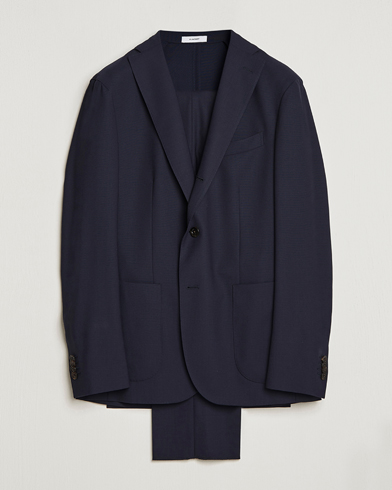 Men | Soon in stock | Boglioli | K Jacket Wool Suit Navy