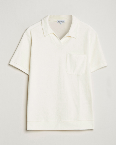 Men | The Resort Co | The Resort Co | Terry Polo Shirt White