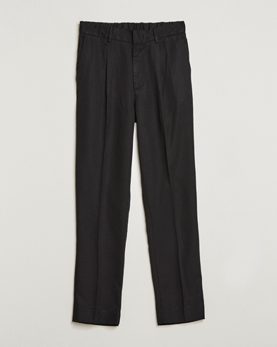 Men | A Day's March | A Day's March | Smart Trouser Tencel  Black