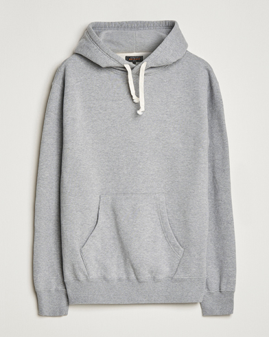 Men | Hooded Sweatshirts | BEAMS PLUS | Japanese Cotton Hoodie Heather Grey