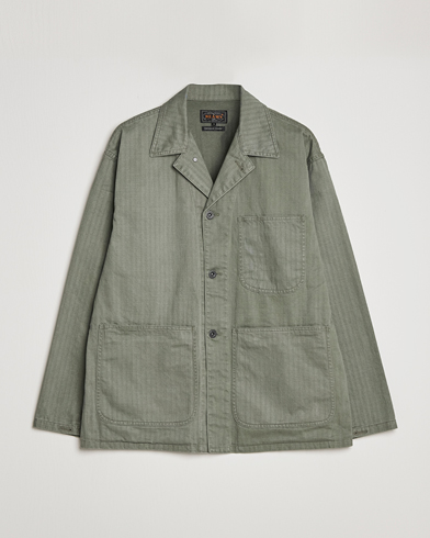 Men | Japanese Department | BEAMS PLUS | MIL Chore Jacket Olive