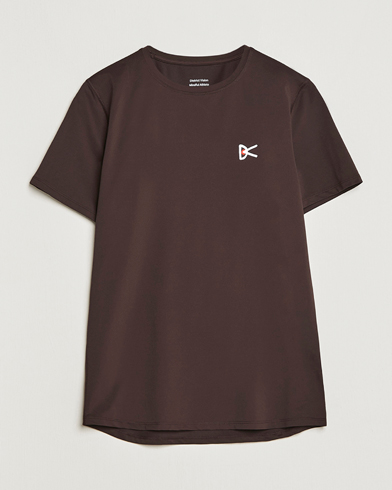 Men | New Brands | District Vision | Deva-Tech Short Sleeve T-Shirt Cacao