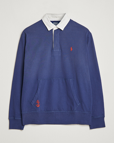Men | Rugby Shirts | Polo Ralph Lauren | Jersey Flag Rugger Boathouse Navy