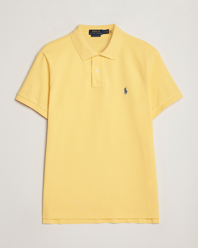 Men | New product images | Polo Ralph Lauren | Custom Slim Fit Polo Fall Yellow