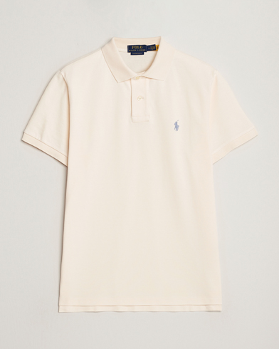 Men | New product images | Polo Ralph Lauren | Custom Slim Fit Polo Guide Cream