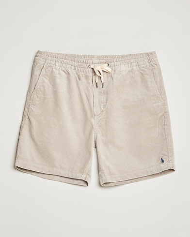 Men | Shorts | Polo Ralph Lauren | Prepster Corduroy Drawstring Shorts Khaki Stone