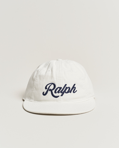 Men | Caps | Polo Ralph Lauren | Ralph Cotton Twill Retro Cap Deckwash White
