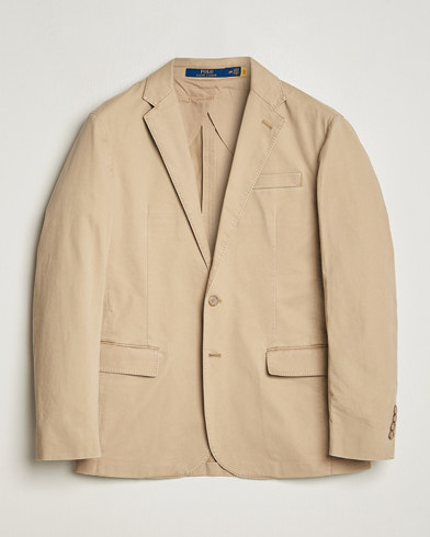 Men | Cotton Blazers | Polo Ralph Lauren | Cotton Stretch Sportcoat Monument Tan