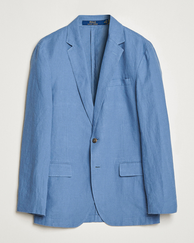 Men | Linen Blazers | Polo Ralph Lauren | Linen Sportcoat Carson Blue