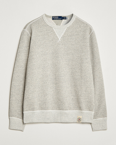 Men |  | Polo Ralph Lauren | Vintage Fleece Crew Neck Sweatshirt Loft Heather