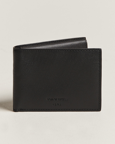 Men | Bi-fold & Zip Wallets | Tiger of Sweden | Wivalius Leather Wallet Black