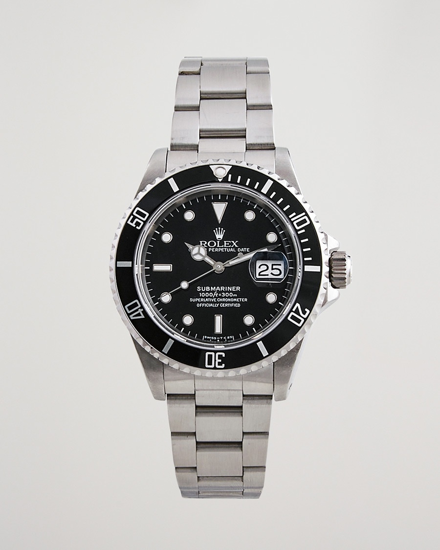 Rolex Pre-Owned Submariner Date 16610 Steel Black