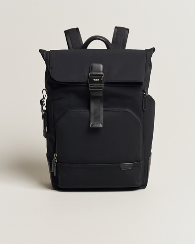 Men | Bags | TUMI | Harrison Osborn Roll Top Backpack Black