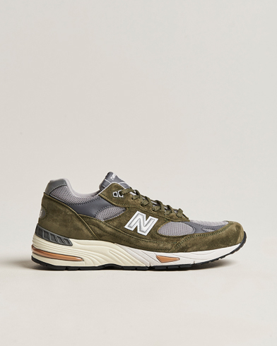 Men | Running Sneakers | New Balance | Made In UK 991 Sneakers Green/Grey