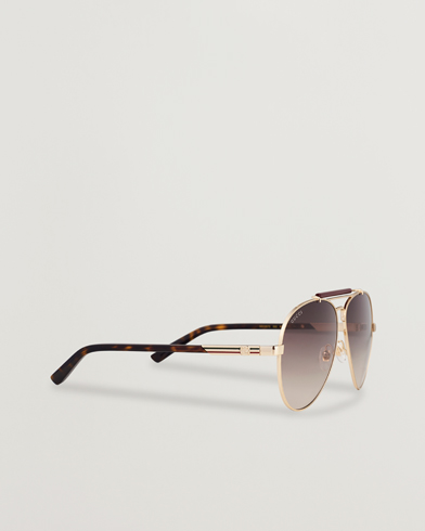 Men | Aviator Sunglasses | Gucci | GG1287S Sunglasses Havana/Gold