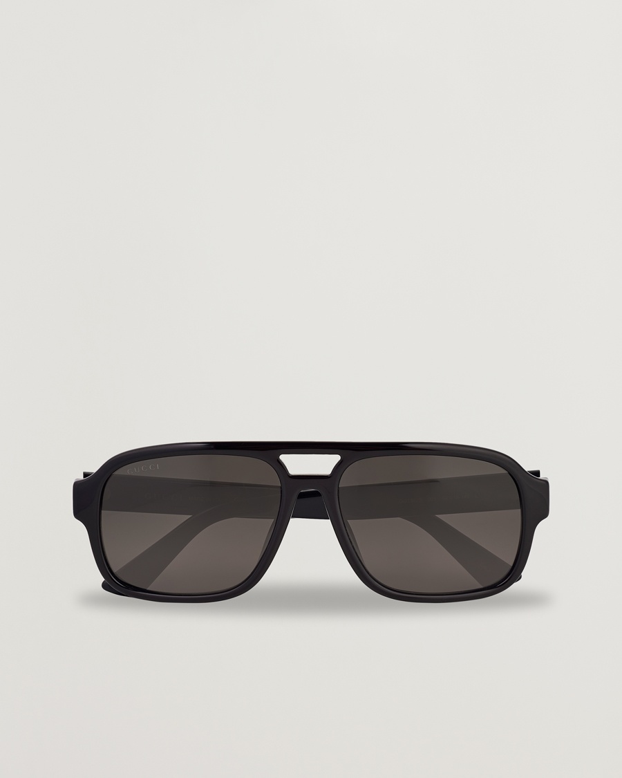 Gucci GG1342S Sunglasses Black Smoke – Black