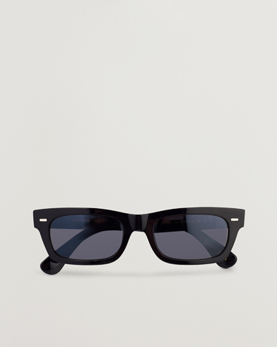 Men | Round Frame Sunglasses | Oliver Peoples | Davri Sunglasses Black