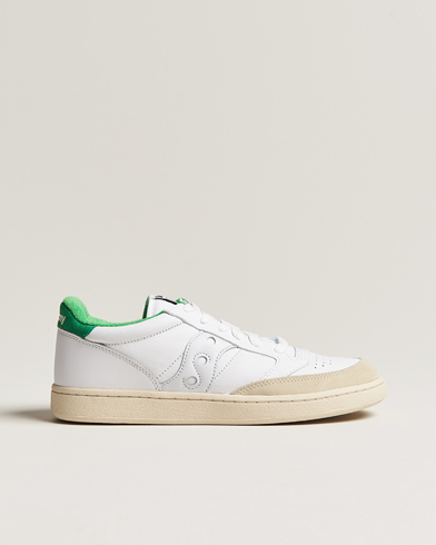 Men |  | Saucony | Jazz Court Leather Sneaker White/Green