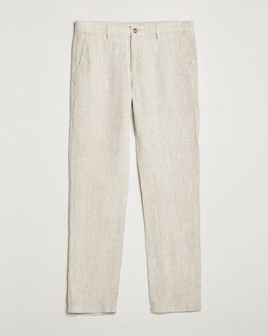 Men |  | NN07 | Karl Linen Trousers Oat