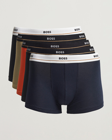 Men | Underwear | BOSS BLACK | 5-Pack Trunk Boxer Multi