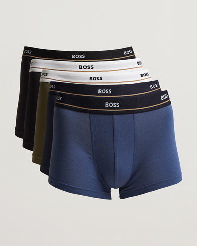 Men | Underwear | BOSS BLACK | 5-Pack Trunk Boxer Multi