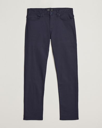 Men | Casual Trousers | BOSS BLACK | Delaware 5-Pocket Pants Dark Blue