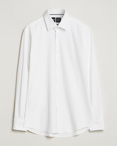 Men | Casual Shirts | BOSS BLACK | Hank 4-Way Stretch Shirt White