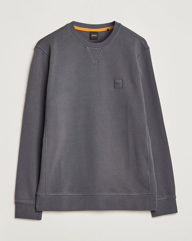Men | Grey sweatshirts | BOSS ORANGE | Westart Logo Sweatshirt Dark Grey