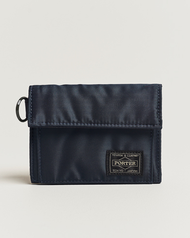 Men | Bi-fold & Zip Wallets | Porter-Yoshida & Co. | Tanker Wallet Iron Blue