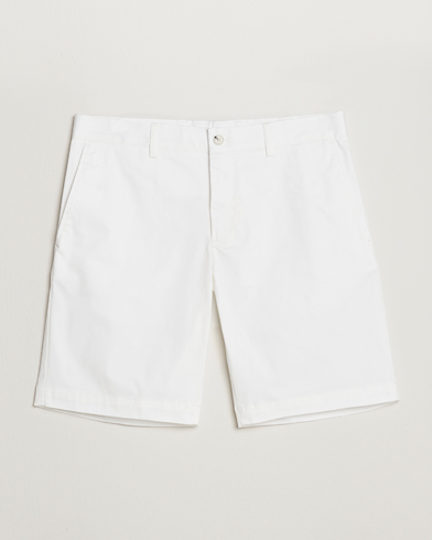 Men | Chino Shorts | J.Lindeberg | Nathan Super Satin Shorts White