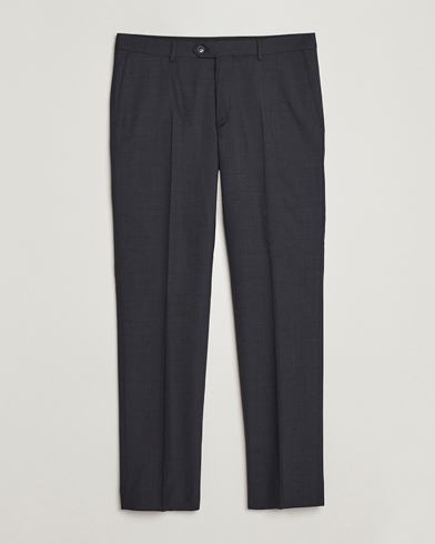 Men | Suit Trousers | Oscar Jacobson | Diego Wool Trousers Grey