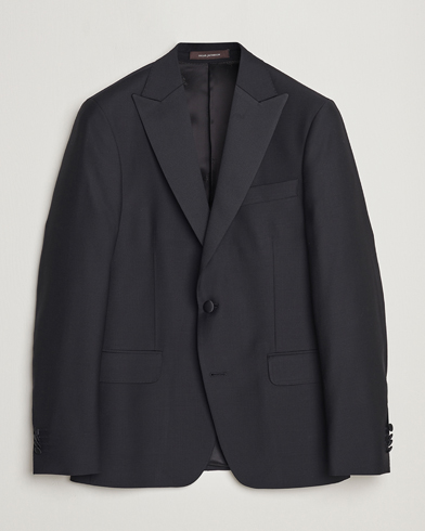 Men |  | Oscar Jacobson | Elder Wool Tuxedo Blazer Black