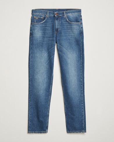 Men | Straight leg | Oscar Jacobson | Johan Cotton Stretch Jeans Vintage Wash