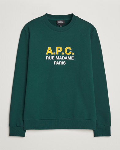 Men | A.P.C. | A.P.C. | Madame Sweatshirt Dark Green