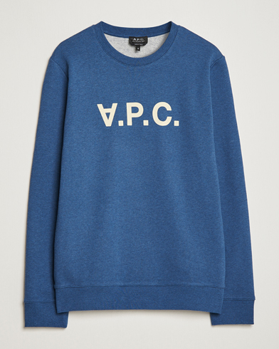 Men | Sweaters & Knitwear | A.P.C. | VPC Sweatshirt Indigo