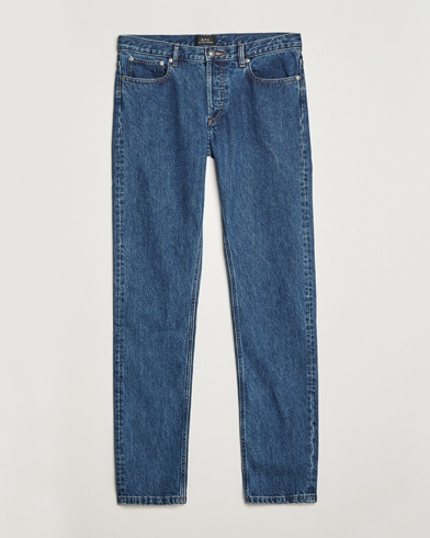 Men | Tapered fit | A.P.C. | Petit New Standard Jeans Washed Indigo