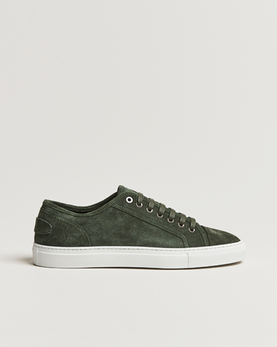 Men |  | Brioni | Casetta Suede Sneakers Green