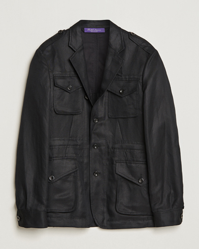 Men |  | Ralph Lauren Purple Label | Field Jacket Black
