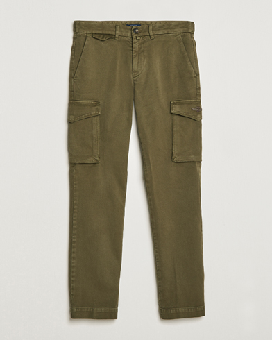 Men |  | Aeronautica Militare | Cotton Cargo Pants Off Green