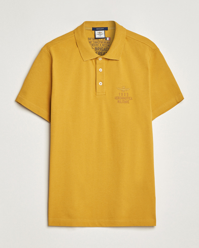 Men | Polo Shirts | Aeronautica Militare | PO1705 Polo Yellow