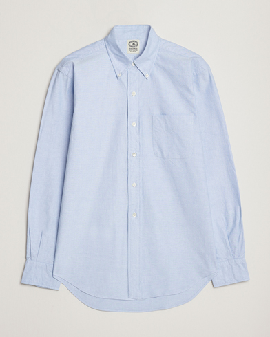 Men | Japanese Department | Kamakura Shirts | Vintage Ivy Oxford Button Down Shirt Light Blue