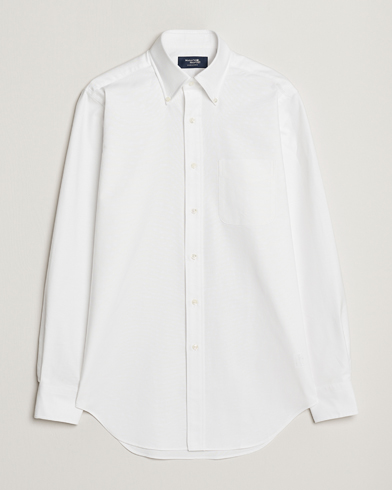 Men | Japanese Department | Kamakura Shirts | Slim Fit Oxford BD Shirt White