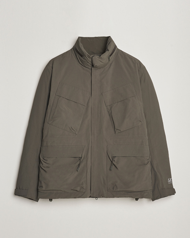 Men |  | C.P. Company | Micro M Re-Cycled Padded Field Jacket Olive