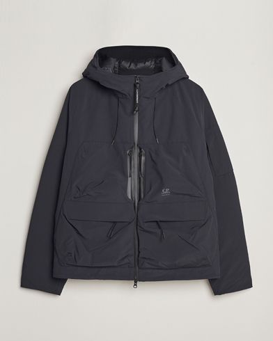 Men |  | C.P. Company | Micro M Re-Cycled Hood Jacket Black